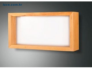 Svjetiljka Pravokutnik - Hrast