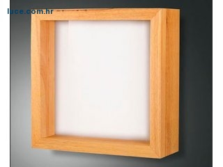 Svjetiljka Kvadrat - hrast