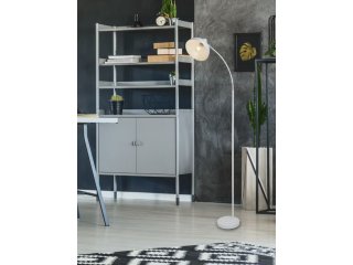 Podna lampa Daron - bijela