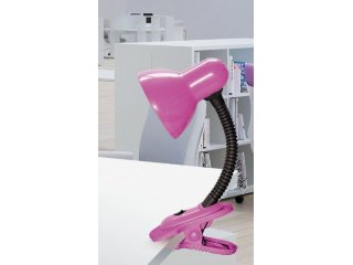 Radna lampa štipaljka fuksja