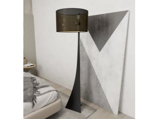 Podna lampa Estrella crna