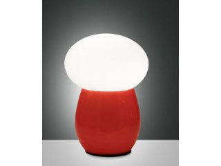 Stolna lampa Freddy - crvena gljiva